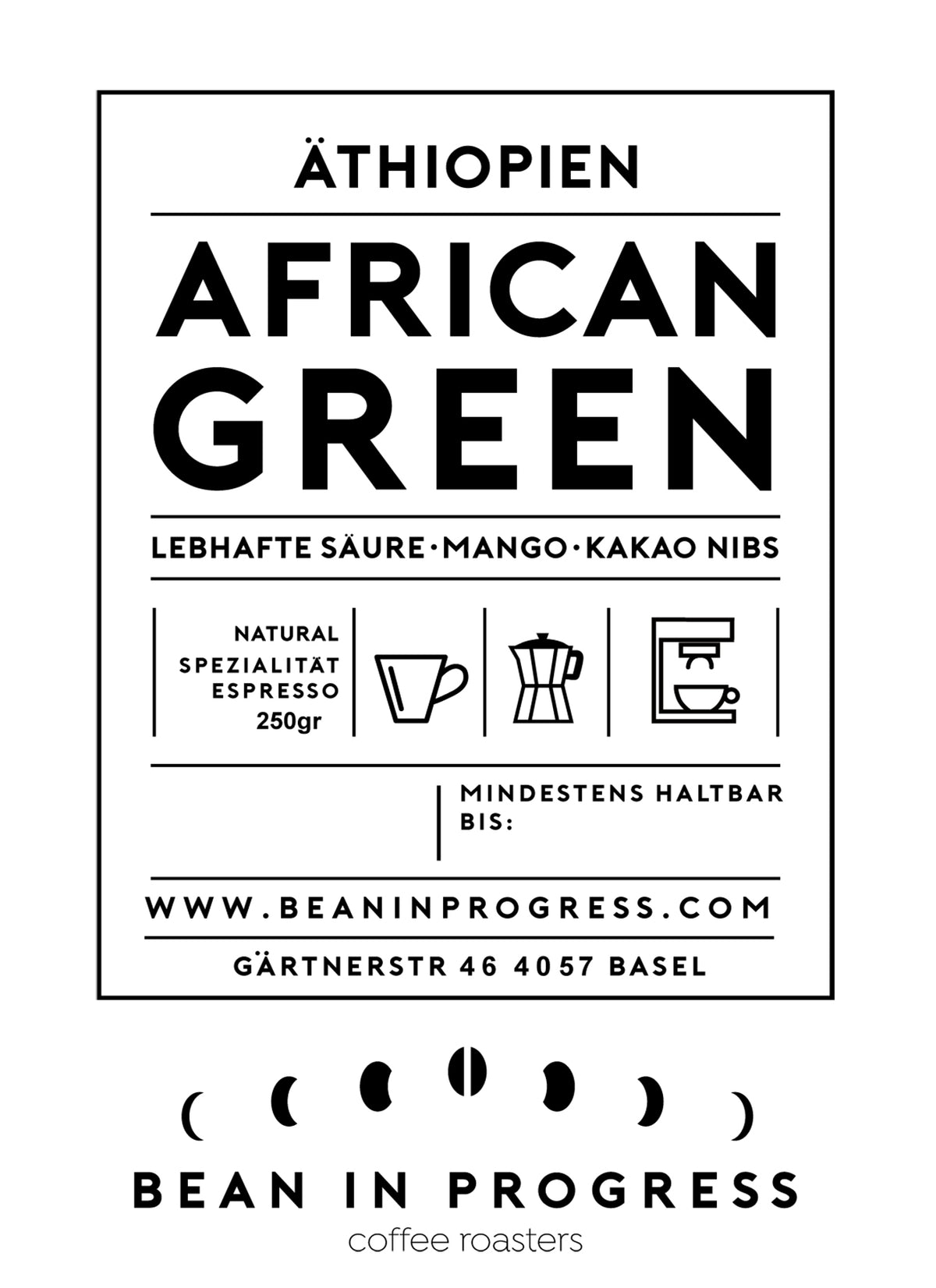 African Green coffee